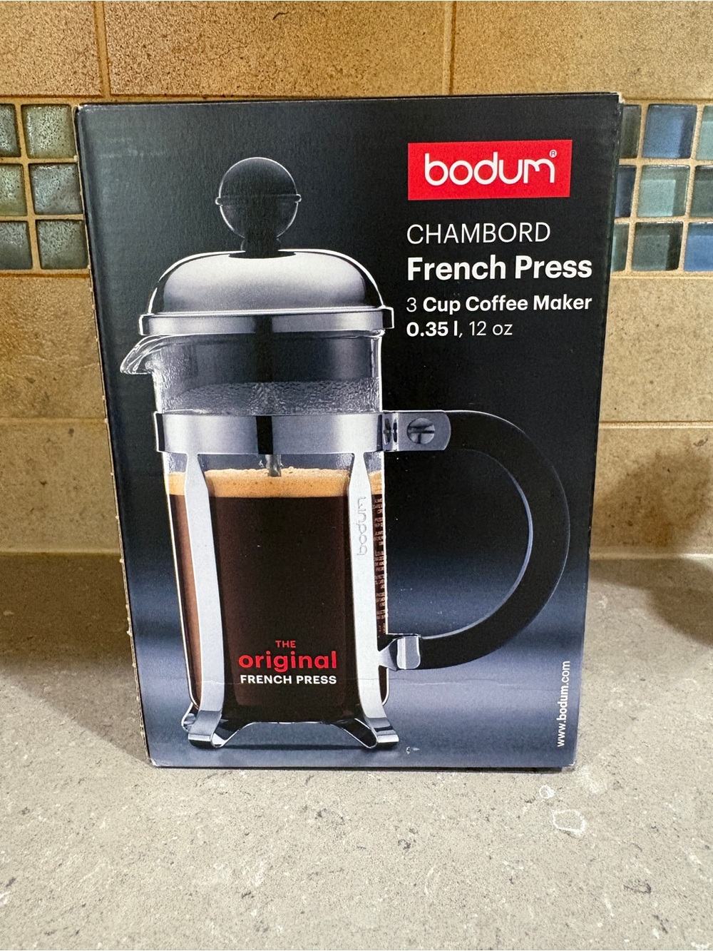 Bodum Chambord French Press Coffee Maker - Black